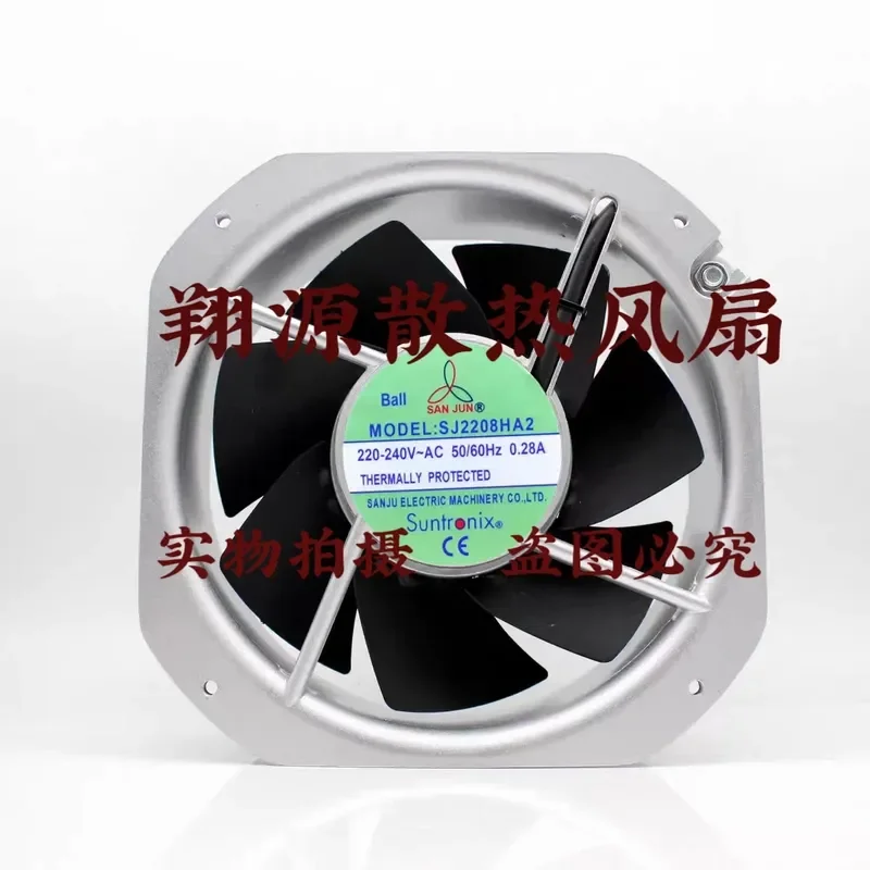 for SJ2208HA2 Sanju 220V industrial strong exhaust fan motor 22580 high temperature axial flow cooling fan
for SJ2208HA2 Sanju 220V industrial strong exhaust fan motor 22580 high temperature axial flow cooling fan