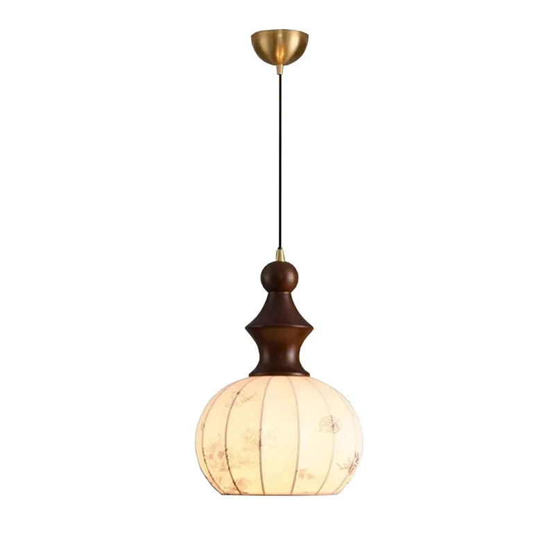 Retro medieval style solid wood Chinese style bedroom living room French new Chinese style fabric chandelier
Retro medieval style solid wood Chinese style bedroom living room French new Chinese style fabric chandelier