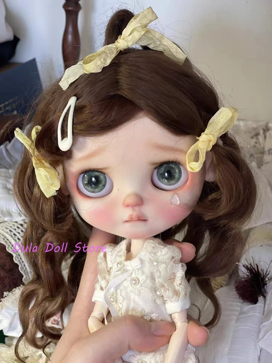 Dula Doll Wigs for Blythe Qbaby natural Mohair Ribbon high braid hard seams for 9-10 inch head
Dula Doll Wigs for Blythe Qbaby natural Mohair Ribbon high braid hard seams for 9-10 inch head
