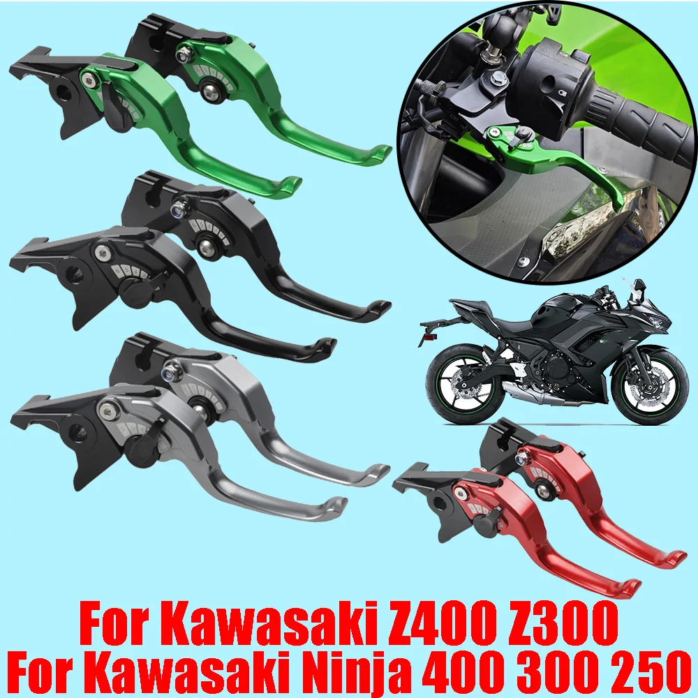 For Kawasaki Z400 Z 400 Ninja 400 300 250 Ninja400 Z300 Motorcycle Accessories Two Finger Brake Clutch Levers Handle Short Lever
For Kawasaki Z400 Z 400 Ninja 400 300 250 Ninja400 Z300 Motorcycle Accessories Two Finger Brake Clutch Levers Handle Short Lever