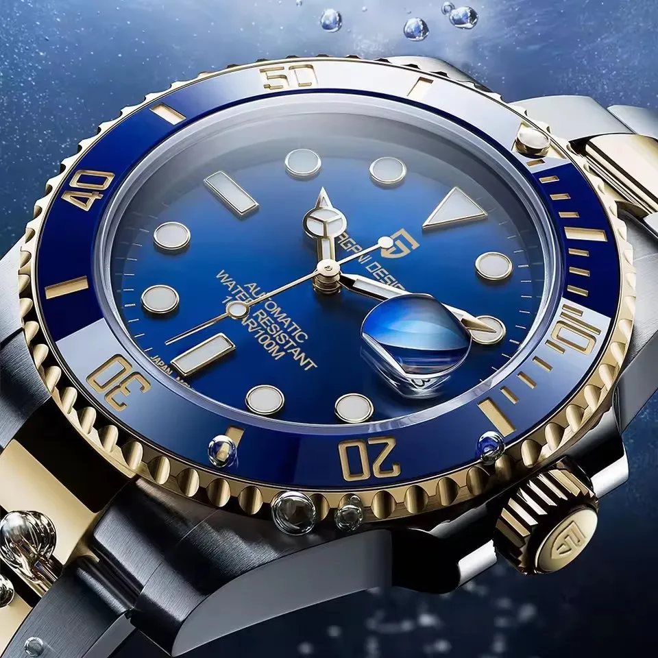 PAGANI DESIGN New Men Mechanical Wristwatch Luxury Ceramic Bezel Automatic Watch Sapphire Glass Watch for Men Relogio Masculino
PAGANI DESIGN New Men Mechanical Wristwatch Luxury Ceramic Bezel Automatic Watch Sapphire Glass Watch for Men Relogio Masculino