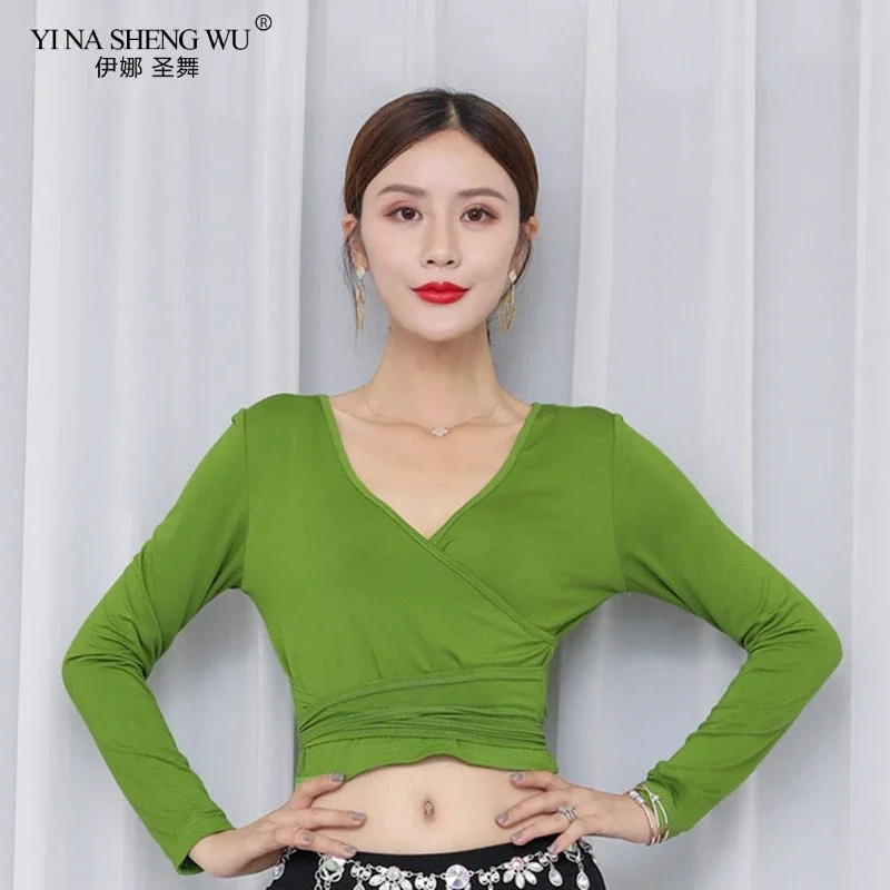 Женские костюмы для танца живота, тренировочный комплект из 2 предметов, топ из модала для девочек, топ для классического танца, топ для танца живота и костюм с длинными брюками
Женские костюмы для танца живота, тренировочный комплект из 2 предметов, топ из модала для девочек, топ для классического танца, топ для танца живота и костюм с длинными брюками