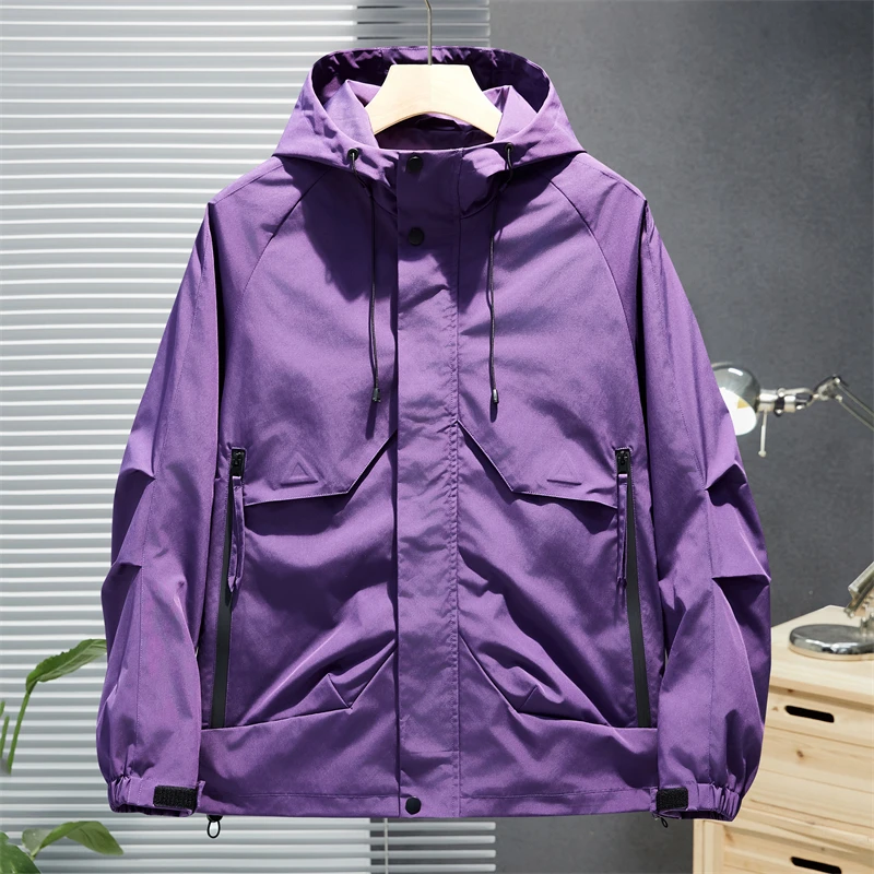 Thin Outwear American Workwear Jacket Fashion Casual Style Comfortable Men Clothing With Hood High Quality Hot Roupas Masculinas
Thin Outwear American Workwear Jacket Fashion Casual Style Comfortable Men Clothing With Hood High Quality Hot Roupas Masculinas