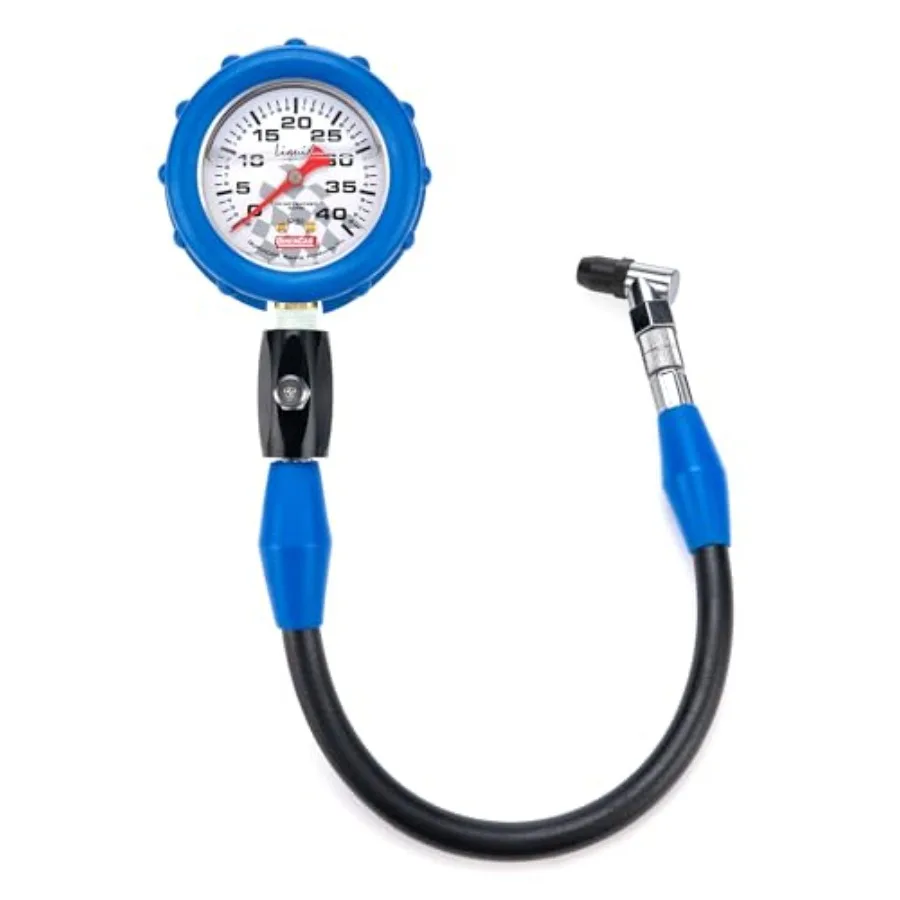 56-041 Tire Pressure Gauge with Swivel Chuck and Relief Valve
56-041 Tire Pressure Gauge with Swivel Chuck and Relief Valve