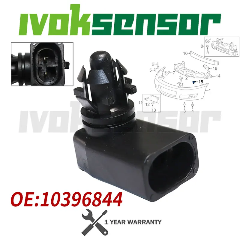 Ambient Air Temperature Sensor 25775833 15035786 10396844 For GM GMC Chevrolet Cruze Cadillac Opel Vauxhall Astra Vectra 01-19
Ambient Air Temperature Sensor 25775833 15035786 10396844 For GM GMC Chevrolet Cruze Cadillac Opel Vauxhall Astra Vectra 01-19