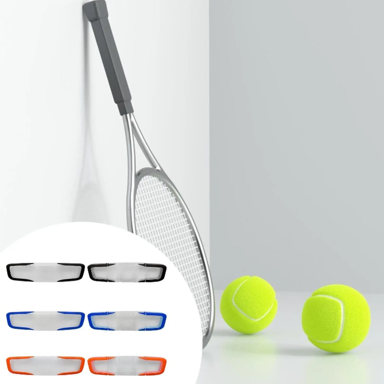 6 Pieces Tennis Racket Vibration Dampeners for Tennis Player Comfort Better Control Long 3 Colors Silicone Racquet Accessories
6 Pieces Tennis Racket Vibration Dampeners for Tennis Player Comfort Better Control Long 3 Colors Silicone Racquet Accessories