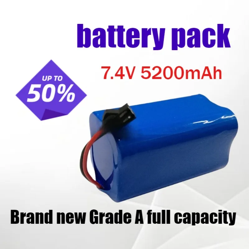 7.4V 5200mAh Rechargeable Lithium Battery Pack for Fishing Lights Bait Buckets Raft Fishing Buckets Fishing Buckets Bait Boats
7.4V 5200mAh Rechargeable Lithium Battery Pack for Fishing Lights Bait Buckets Raft Fishing Buckets Fishing Buckets Bait Boats