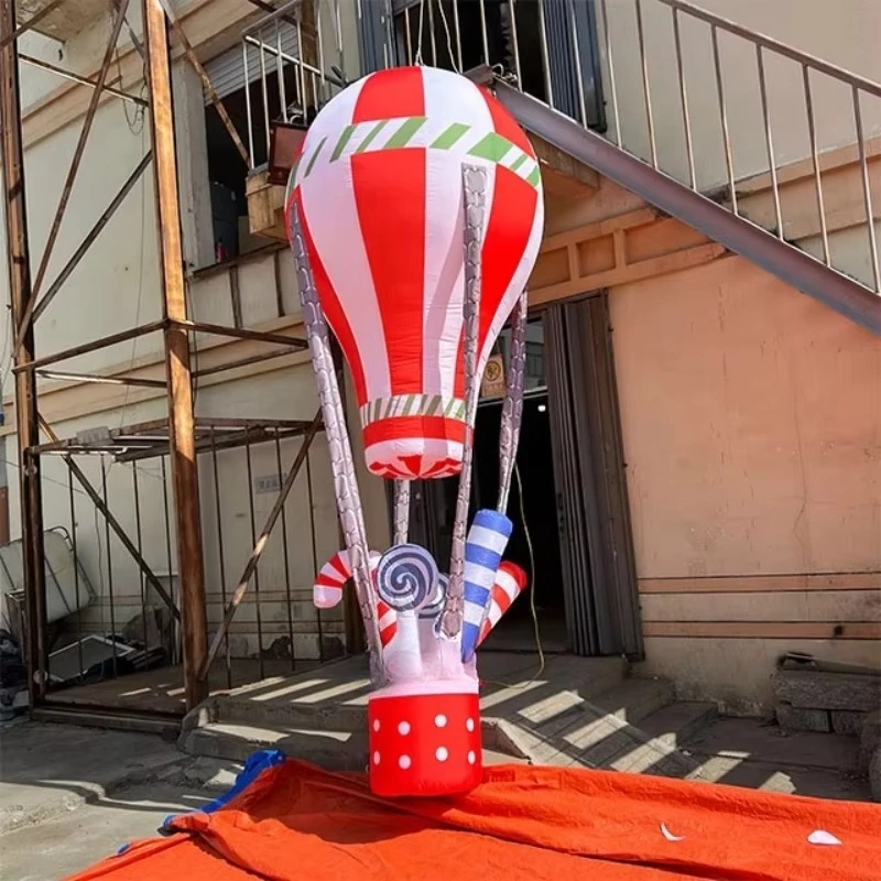 Christmas Color Inflatable Hot Air Balloon With Candy for Party Activities
Christmas Color Inflatable Hot Air Balloon With Candy for Party Activities