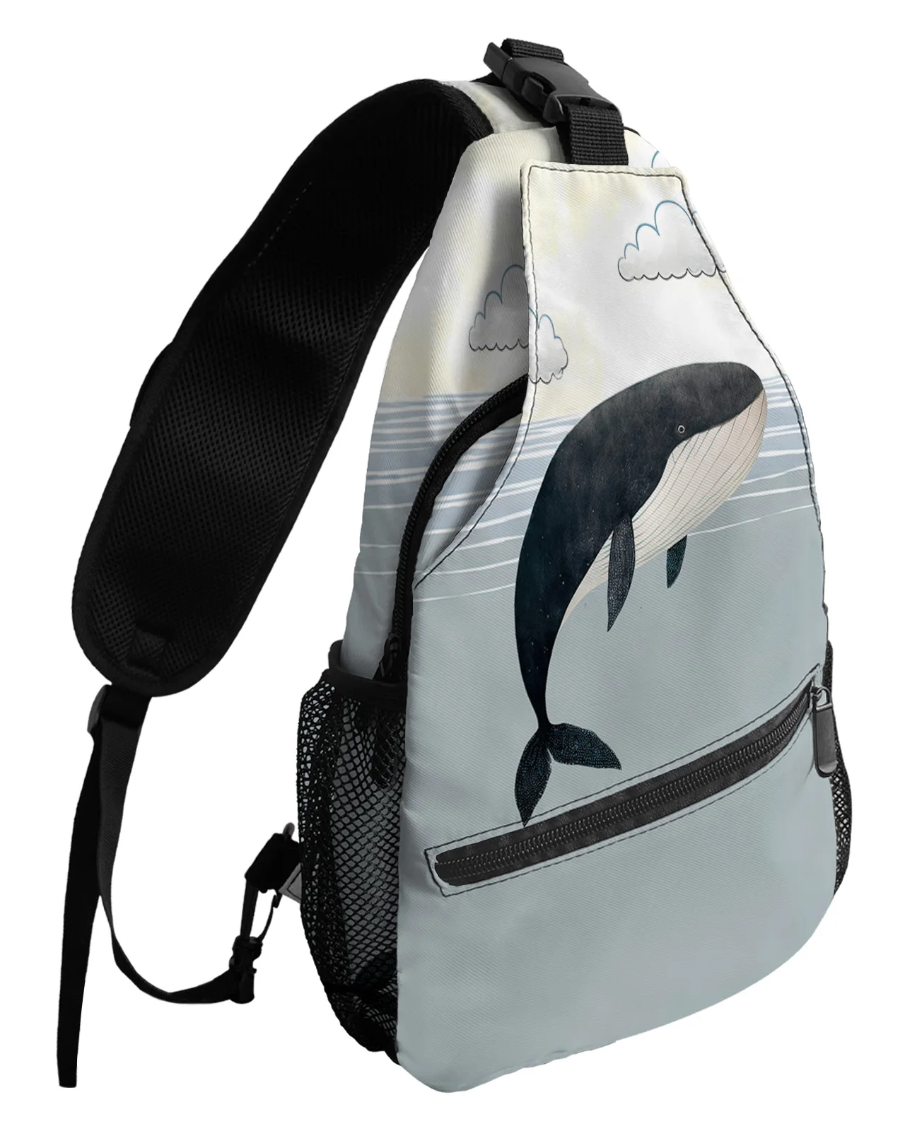 Whale Underwater Water Cloud Sky Chest Bags For Women Men Waterproof Messenger Bags Travel Sport One Shoulder Crossbody Bag
Whale Underwater Water Cloud Sky Chest Bags For Women Men Waterproof Messenger Bags Travel Sport One Shoulder Crossbody Bag