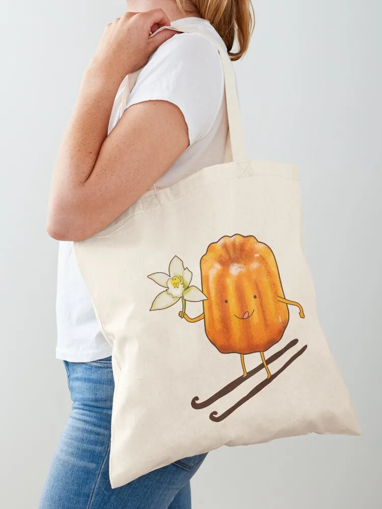 Cute canelé and vanilla Tote Bag Big bag shopper bag women canvas Women's beach bags Canvas stote
Cute canelé and vanilla Tote Bag Big bag shopper bag women canvas Women's beach bags Canvas stote
