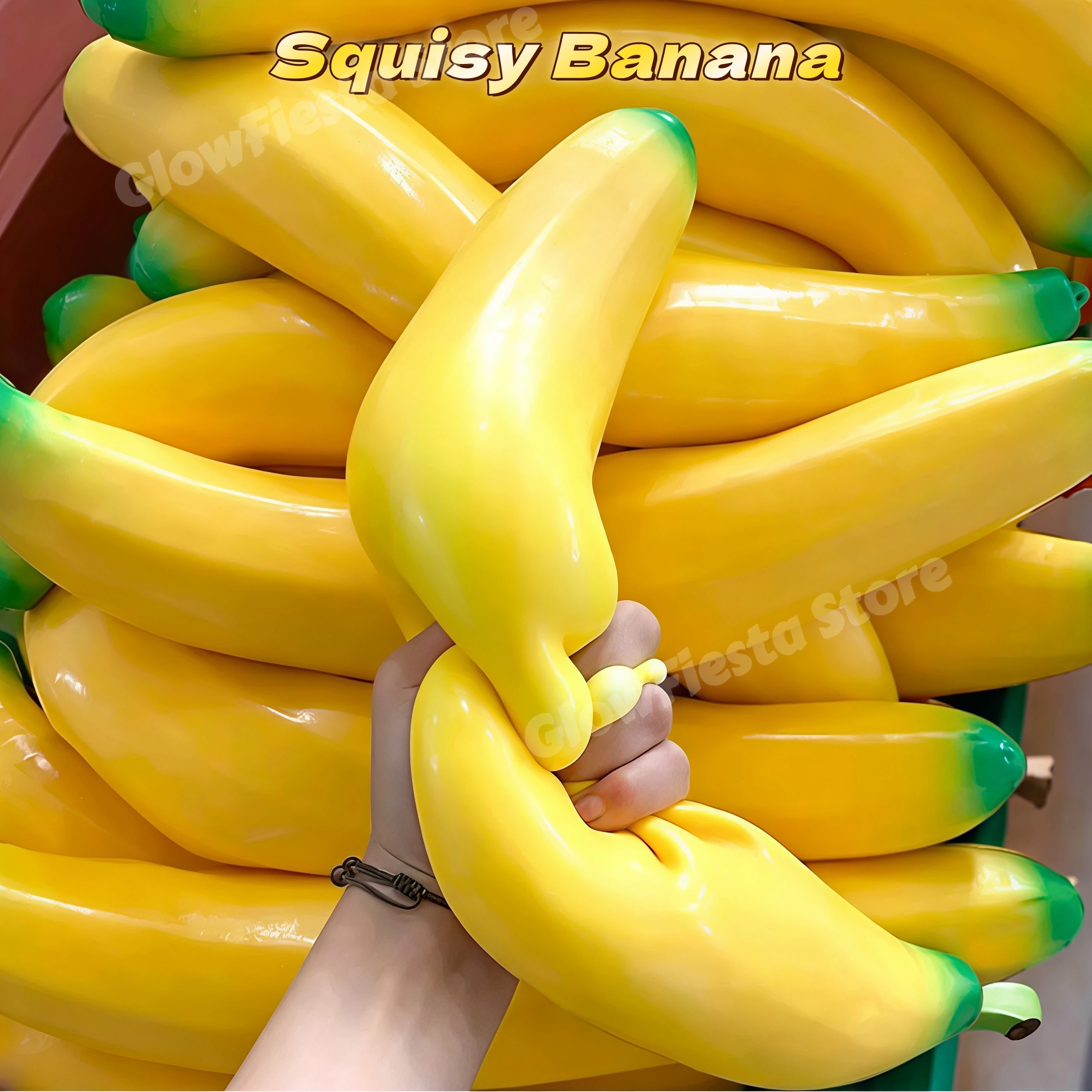 Giant Banana Squishy Fake Banana Squeeze toy Squishy Stress Relief Fidget Slow Rising Desk Accessory for Adults Gift Party Favor
Giant Banana Squishy Fake Banana Squeeze toy Squishy Stress Relief Fidget Slow Rising Desk Accessory for Adults Gift Party Favor