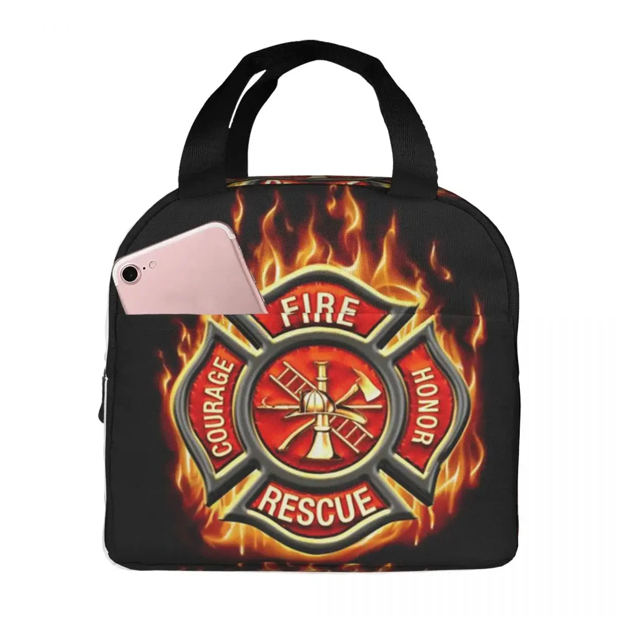 Термосумка для обедов Fire Rescue F-Firefighter-S для детей, школьная термосумка-холодильник, портативный контейнер для еды
Термосумка для обедов Fire Rescue F-Firefighter-S для детей, школьная термосумка-холодильник, портативный контейнер для еды