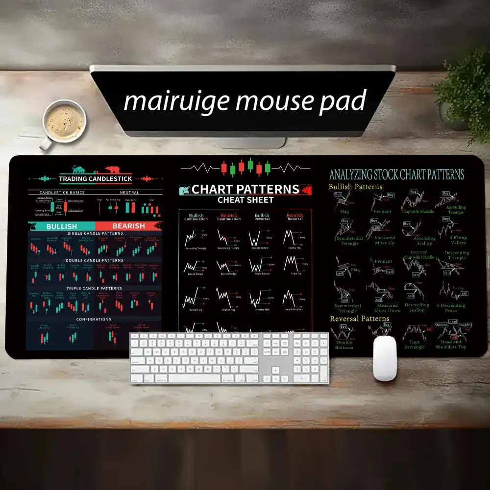 Stock Trading Chart Mouse Pad Large Computer Office Game Table Mat XXL Rubber Anti-slip Gaming Keyboard Mousepad Long Desk Pads
Stock Trading Chart Mouse Pad Large Computer Office Game Table Mat XXL Rubber Anti-slip Gaming Keyboard Mousepad Long Desk Pads