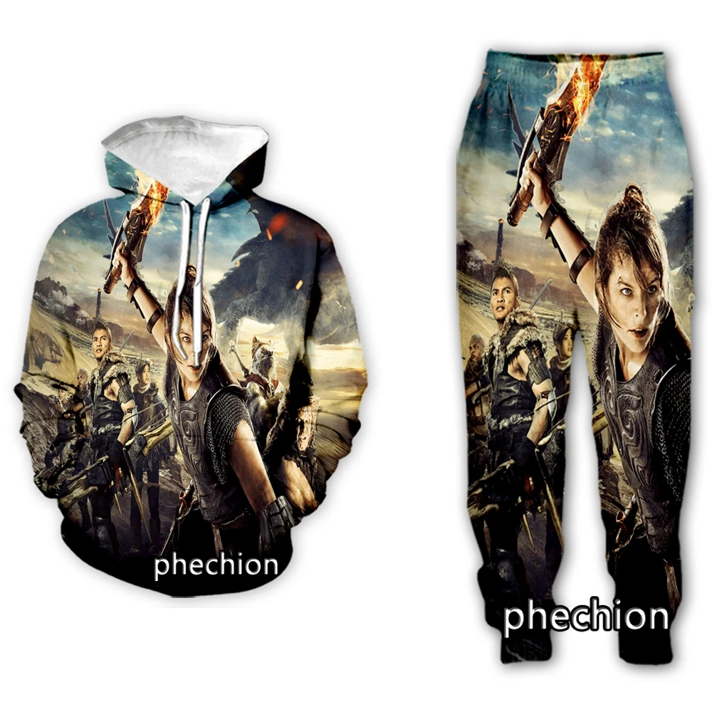 Phechion Новинка Мужская/женская одежда с 3D принтом Monster Hunter модная Толстовка с длинным рукавом толстовки мужские спортивные длинные брюки P56
Phechion Новинка Мужская/женская одежда с 3D принтом Monster Hunter модная Толстовка с длинным рукавом толстовки мужские спортивные длинные брюки P56