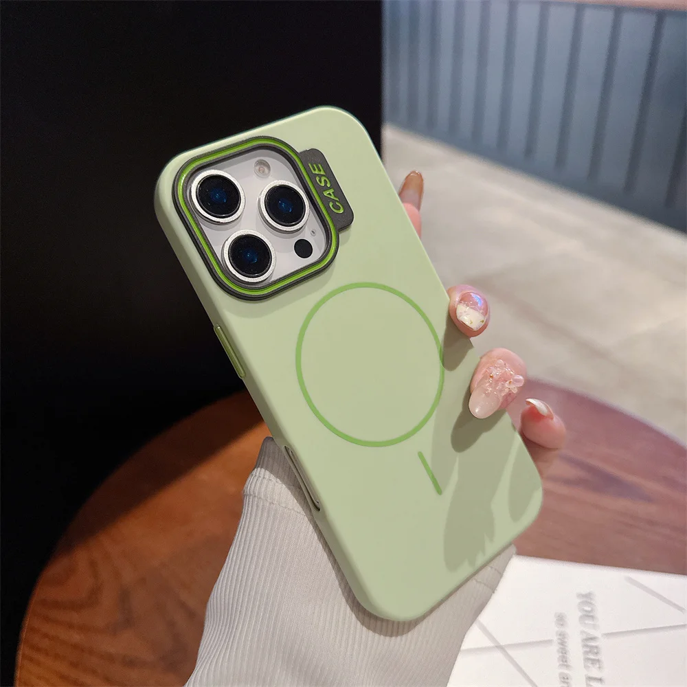 For Magsafe Phone Cases for iPhone 17 16 15 14 Plus 13 12 Pro Max 11 Air Shockproof Liquid Silicone Magnetic Bumper Cover Fundas
For Magsafe Phone Cases for iPhone 17 16 15 14 Plus 13 12 Pro Max 11 Air Shockproof Liquid Silicone Magnetic Bumper Cover Fundas
