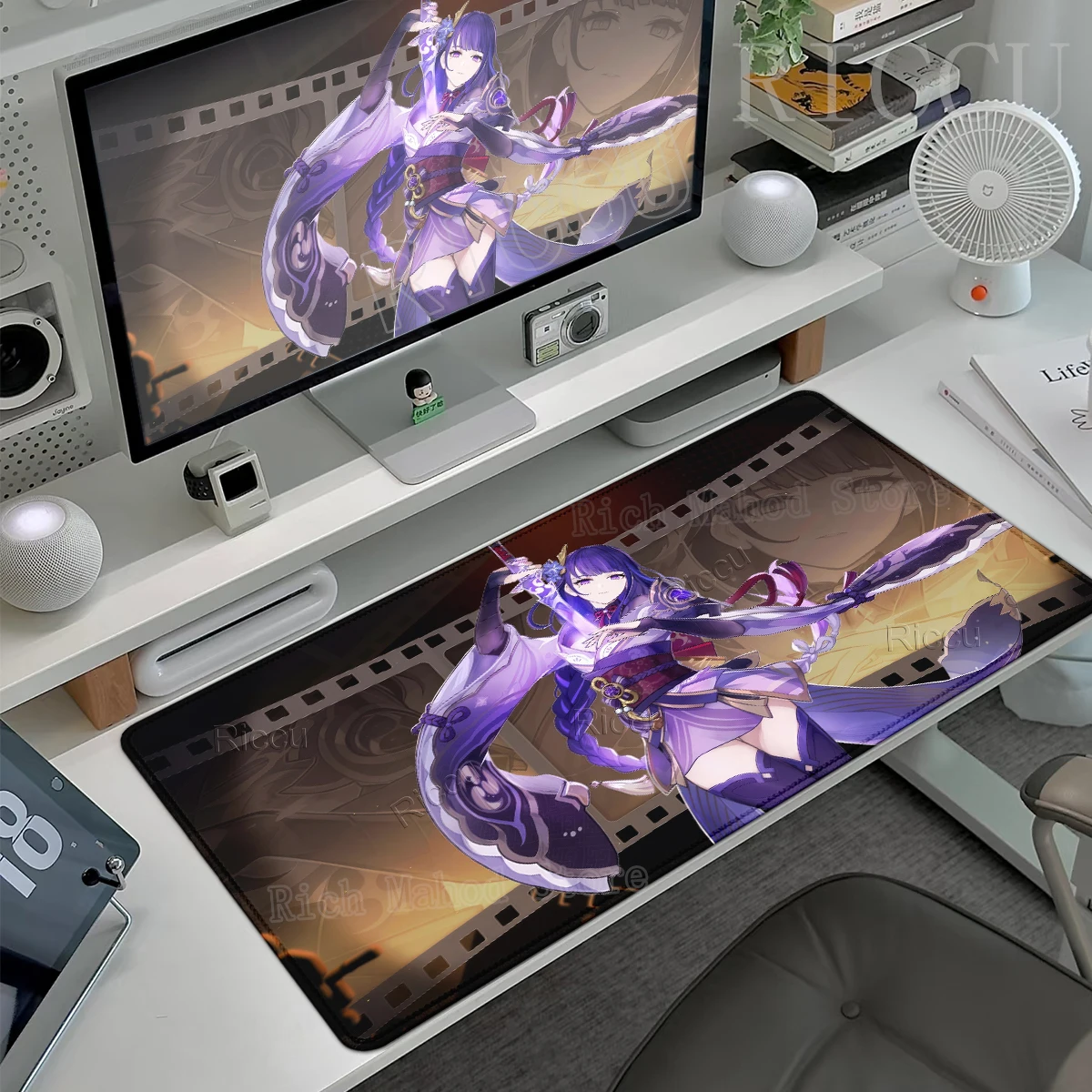 Purple Anime Girl Gaming Accessories Mouse Pads PC Genshin Impact Raiden Shogun Desk Mat Laptop Keyboard Anti-slip Rubber Carpet
Purple Anime Girl Gaming Accessories Mouse Pads PC Genshin Impact Raiden Shogun Desk Mat Laptop Keyboard Anti-slip Rubber Carpet