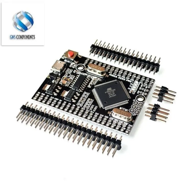 MEGA 2560 PRO Embed CH340G/ATMEGA2560-16AU Chip with male pinheaders Compatible for Arduino Mega 2560
MEGA 2560 PRO Embed CH340G/ATMEGA2560-16AU Chip with male pinheaders Compatible for Arduino Mega 2560