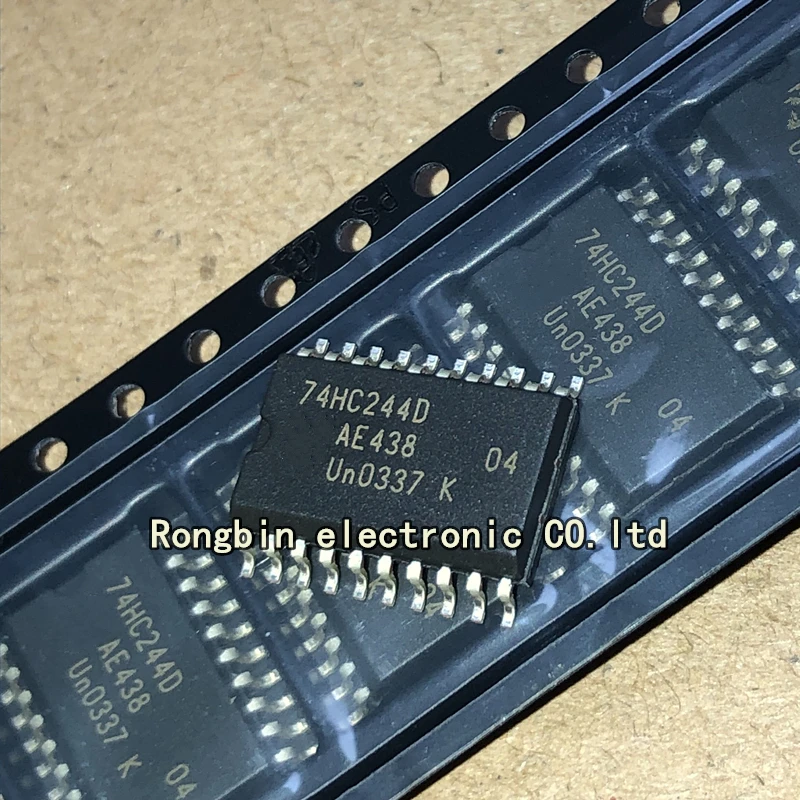 10PCS NEW 74HC244D SMD Sop-20 wide body 7.2 mm eight in-phase three-state buffer SMD
10PCS NEW 74HC244D SMD Sop-20 wide body 7.2 mm eight in-phase three-state buffer SMD