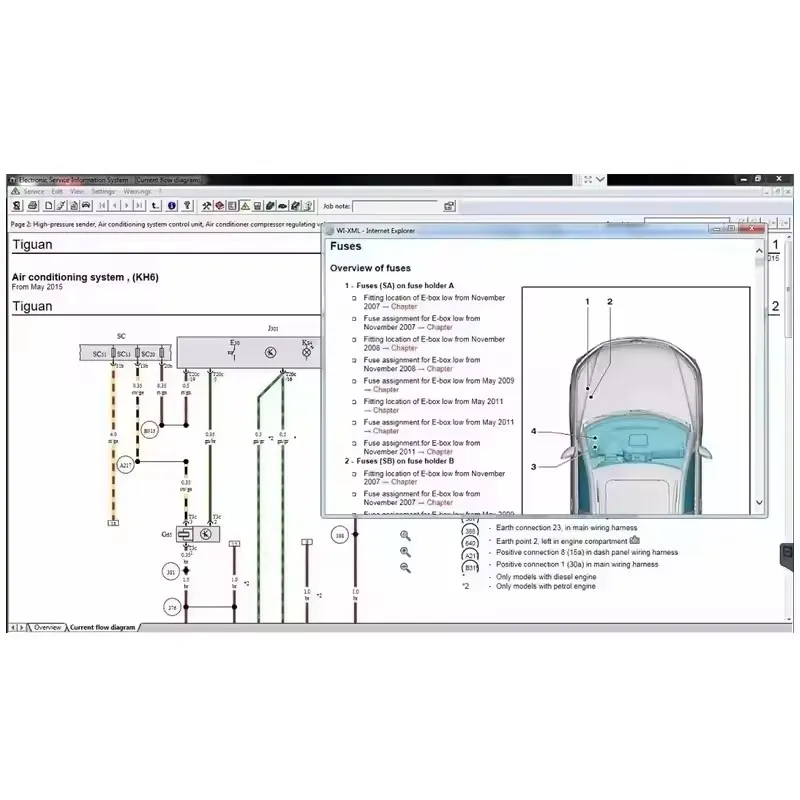 2025 hot sell ELSAWIN 6.0 with ET KA 8.3 Newest for A-udi for V-W Auto Repair Software Group Vehicles Electronic Parts Catalog
2025 hot sell ELSAWIN 6.0 with ET KA 8.3 Newest for A-udi for V-W Auto Repair Software Group Vehicles Electronic Parts Catalog