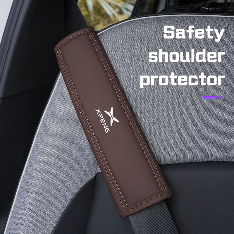 2025 For Xpeng G6 P7 G3 G3i G9 P5 X2 X9 N5 F30 H93 Beta 2020 Leather Car Seat Belt Covers Accessories Safety Belt Protective Pad
2025 For Xpeng G6 P7 G3 G3i G9 P5 X2 X9 N5 F30 H93 Beta 2020 Leather Car Seat Belt Covers Accessories Safety Belt Protective Pad