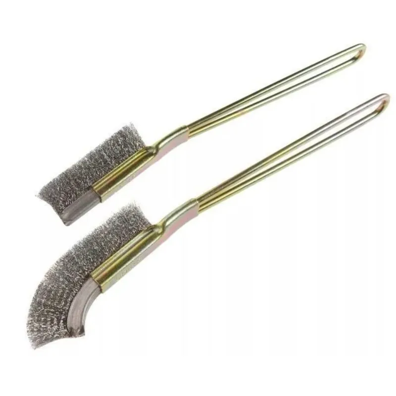 ALIM-Steel Wire Brush Set - 2Pcs Ultra-Fine Bristles, Durable Metal Handle, Ideal For Cleaning Hard-To-Reach Areas
ALIM-Steel Wire Brush Set - 2Pcs Ultra-Fine Bristles, Durable Metal Handle, Ideal For Cleaning Hard-To-Reach Areas