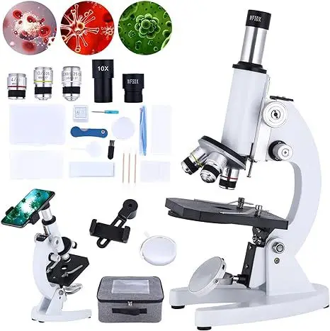 Optical Microscope 40X-2400X Primary School Children's University Middle School Professional Laboratory
Optical Microscope 40X-2400X Primary School Children's University Middle School Professional Laboratory