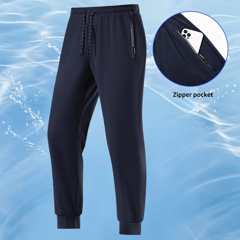 Men's Quick Dry Joggers – Lightweight Athletic Pants with Zipper Pockets for Workout & Outdoor
Men's Quick Dry Joggers – Lightweight Athletic Pants with Zipper Pockets for Workout & Outdoor