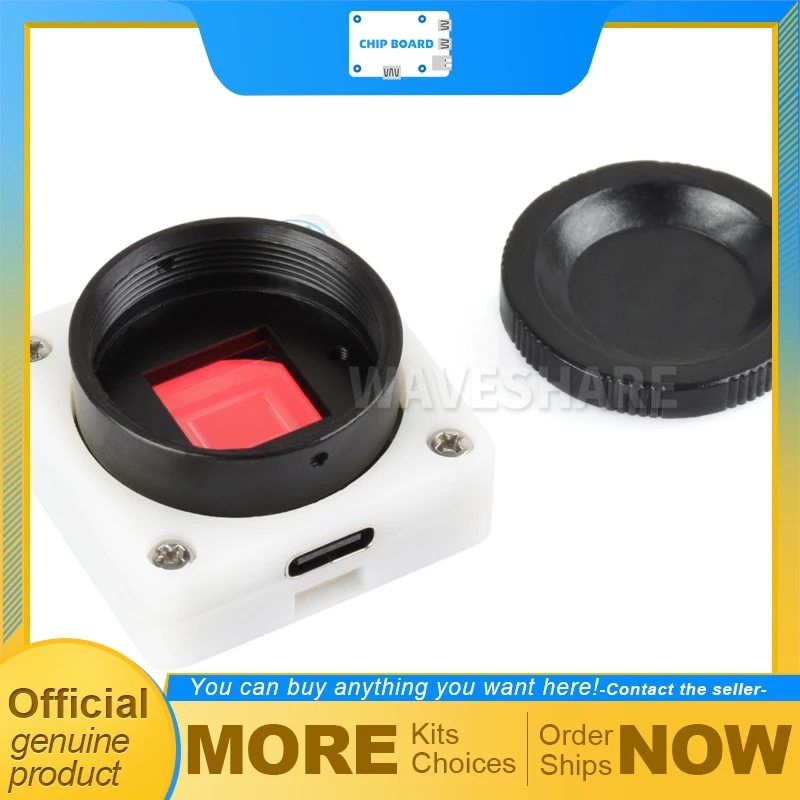 USB-модуль камеры Waveshare с использованием датчика Sony IMX577, двенадцатомегапикселя, разрешение 3840 на 3024, поддержка Plug and Play
USB-модуль камеры Waveshare с использованием датчика Sony IMX577, двенадцатомегапикселя, разрешение 3840 на 3024, поддержка Plug and Play