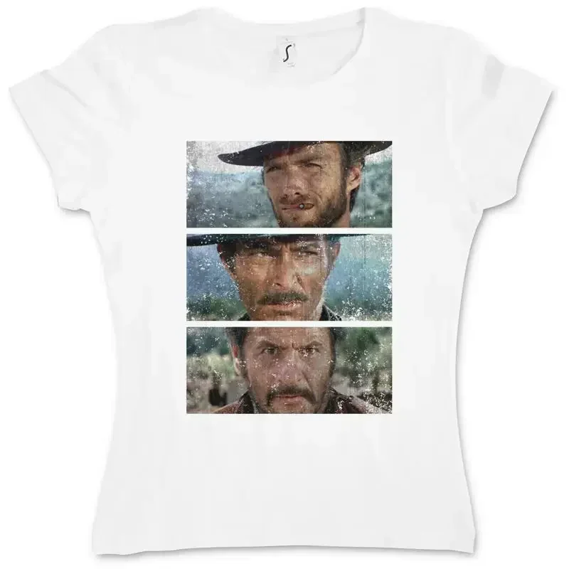 THE GOOD BAD AND UGLY WOMAN II T SHIRT Italo Western Eastwood Cowboy
THE GOOD BAD AND UGLY WOMAN II T SHIRT Italo Western Eastwood Cowboy