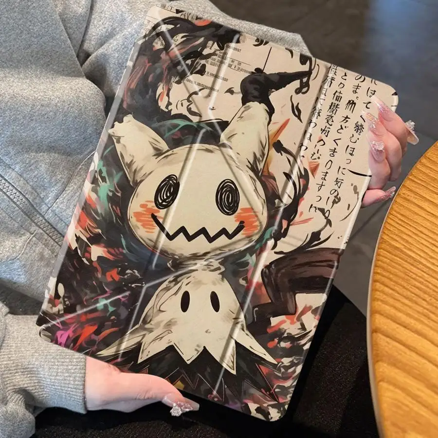 Чехол для планшета Mimikyu Pokemon для iPad Mini 6, 7, Pro 2025, Air 4, 5, M3, M2, 1, 2, M4, 11 дюймов, Pro 11-го, 10-го, 9-го, 8-го, 7-го поколений, 12.9 дюймов, с держателем
Чехол для планшета Mimikyu Pokemon для iPad Mini 6, 7, Pro 2025, Air 4, 5, M3, M2, 1, 2, M4, 11 дюймов, Pro 11-го, 10-го, 9-го, 8-го, 7-го поколений, 12.9 дюймов, с держателем
