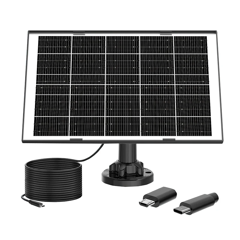 APH-P94 17W High Solar Conversion Rate Mono Crystalline Silicon Solar Panel Security Camera CE USB Power Supply Black
APH-P94 17W High Solar Conversion Rate Mono Crystalline Silicon Solar Panel Security Camera CE USB Power Supply Black