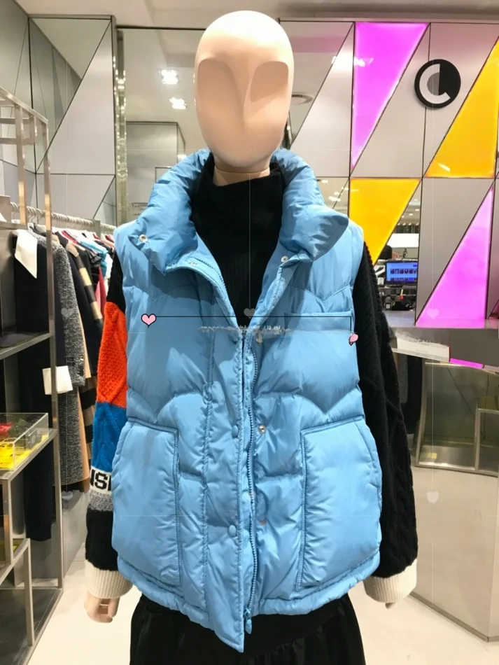Casual Versatile Women's down Vest LUCKY Home Warmth Outerwear Fashionable New Style Cozy Winter Padded Jacket Lady's Zipper
Casual Versatile Women's down Vest LUCKY Home Warmth Outerwear Fashionable New Style Cozy Winter Padded Jacket Lady's Zipper