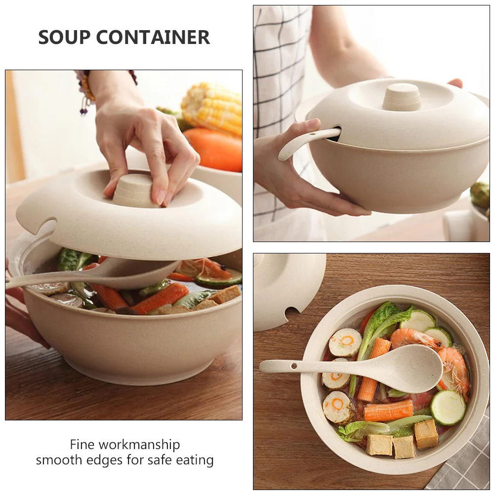 2 Piece Heat Resistant Soup Spoon Food Grade PP Wheat Fiber Easy Clean Smooth Edge Safe Eating Various Dishes Kitchen
2 Piece Heat Resistant Soup Spoon Food Grade PP Wheat Fiber Easy Clean Smooth Edge Safe Eating Various Dishes Kitchen