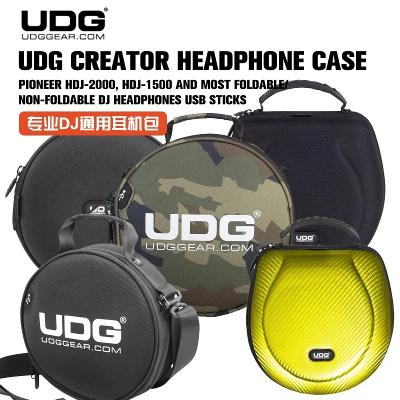 Udg digi headphone bag multifunctional professional digital dj headphone storage bag\hard shell bag
Udg digi headphone bag multifunctional professional digital dj headphone storage bag\hard shell bag