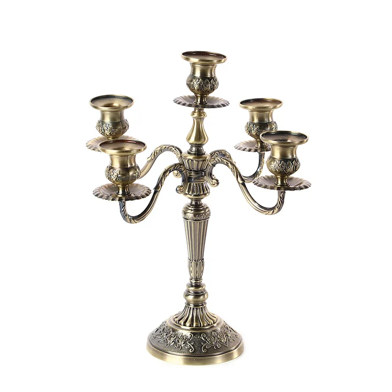 Metal Alloy Candlestick Home Candle Holder Decoration Wedding Centerpieces Candlelight 3/5 Arms For Restaurant Hotel
Metal Alloy Candlestick Home Candle Holder Decoration Wedding Centerpieces Candlelight 3/5 Arms For Restaurant Hotel