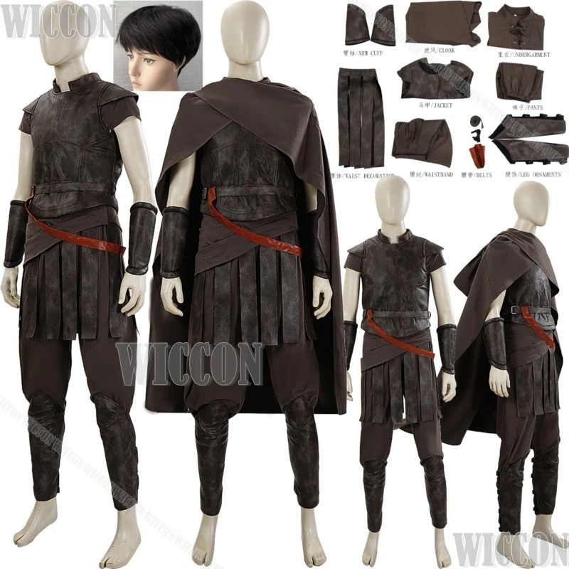 Odyssey Movie Anime Cosplay Stage Performance Costume Gladiator Combat Suit Man Brown Dress Cloak Belt Halloween Party Outfit
Odyssey Movie Anime Cosplay Stage Performance Costume Gladiator Combat Suit Man Brown Dress Cloak Belt Halloween Party Outfit