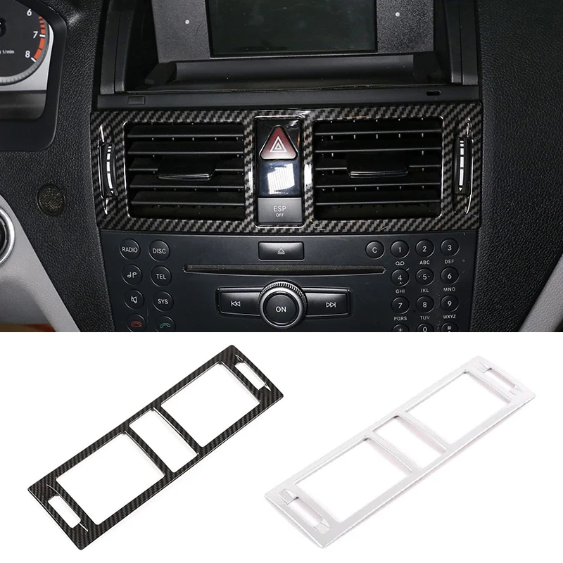 For Mercedes-Benz C Class W204 08-11 Chrome Silvery Car Interior Front Center Console Air Condition A/C Vent Outlet Panel Trim
For Mercedes-Benz C Class W204 08-11 Chrome Silvery Car Interior Front Center Console Air Condition A/C Vent Outlet Panel Trim