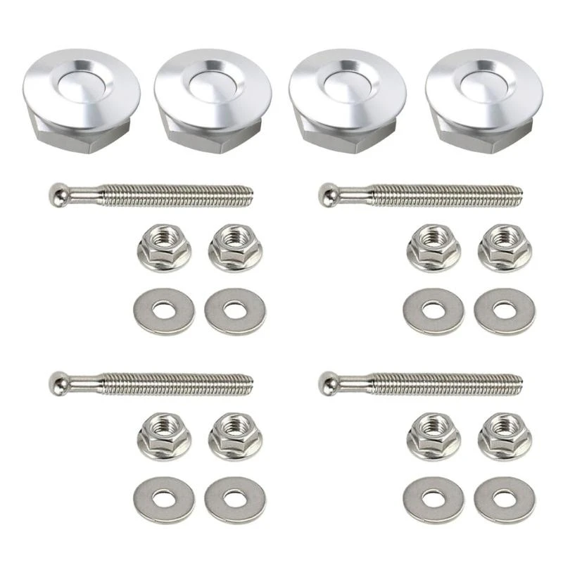 547B 4Pcs Quick Hood Pins Lock Aluminum Car Bumper Hood Pin 25mm Fasteners Lock
547B 4Pcs Quick Hood Pins Lock Aluminum Car Bumper Hood Pin 25mm Fasteners Lock