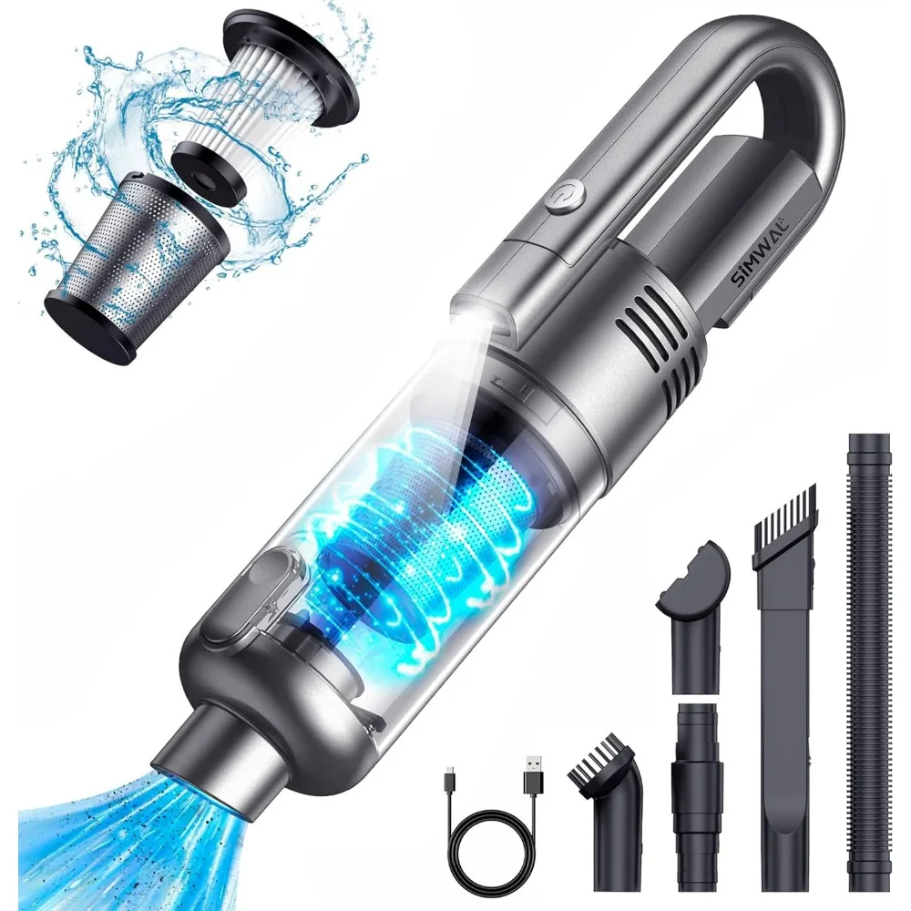 Ручной автомобильный пылесос Беспроводной: 9500PA Мощный всасывающий портативный легкий ручной пылесос - аккумулятор большой емкости Las
Ручной автомобильный пылесос Беспроводной: 9500PA Мощный всасывающий портативный легкий ручной пылесос - аккумулятор большой емкости Las