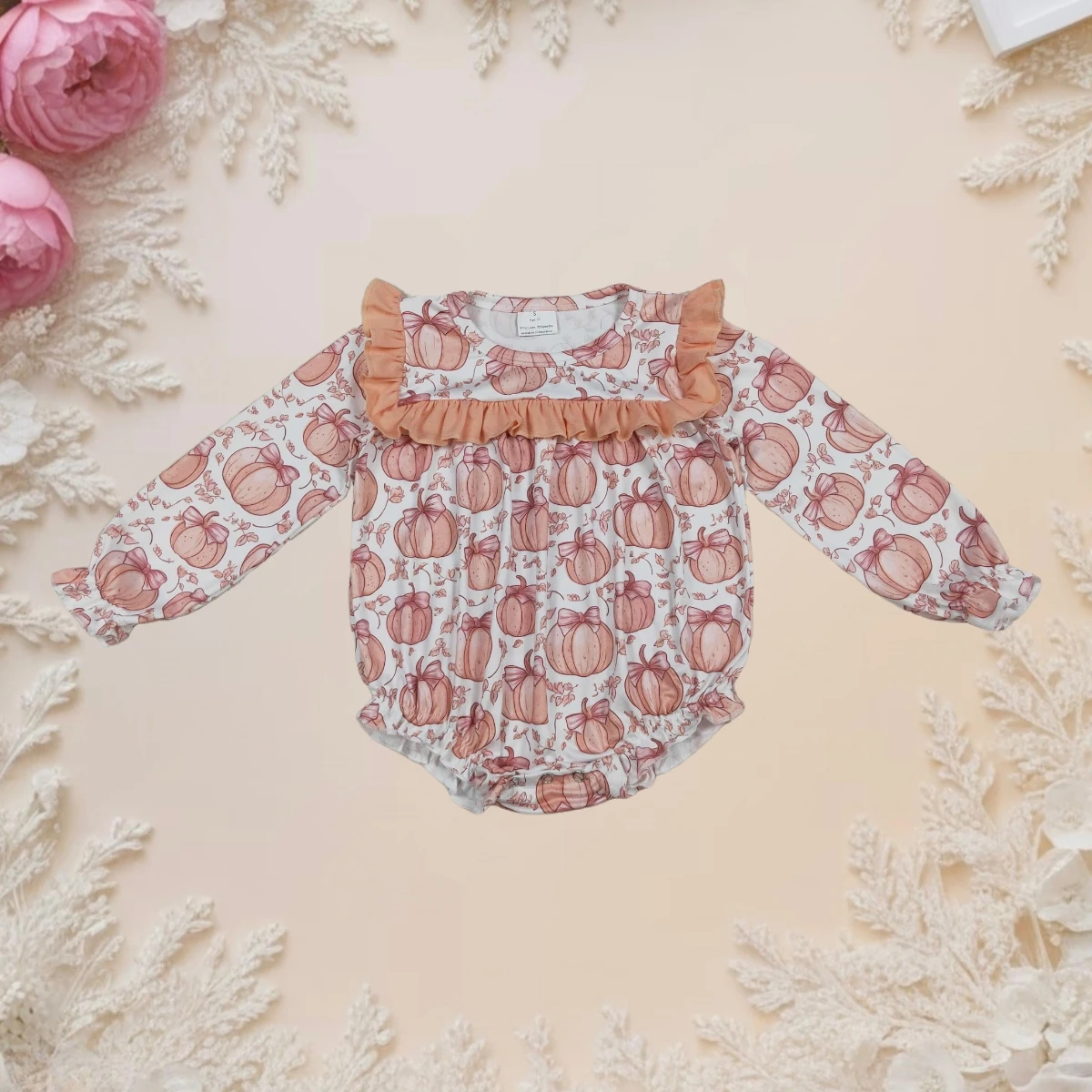 Infant Toddller Newborn Playsuit Thanksgiving Baby Girl Romper Cozy Long Sleeve Crew Neck Bows Pumpkins Ruffle Jumpsuit Clothes
Infant Toddller Newborn Playsuit Thanksgiving Baby Girl Romper Cozy Long Sleeve Crew Neck Bows Pumpkins Ruffle Jumpsuit Clothes