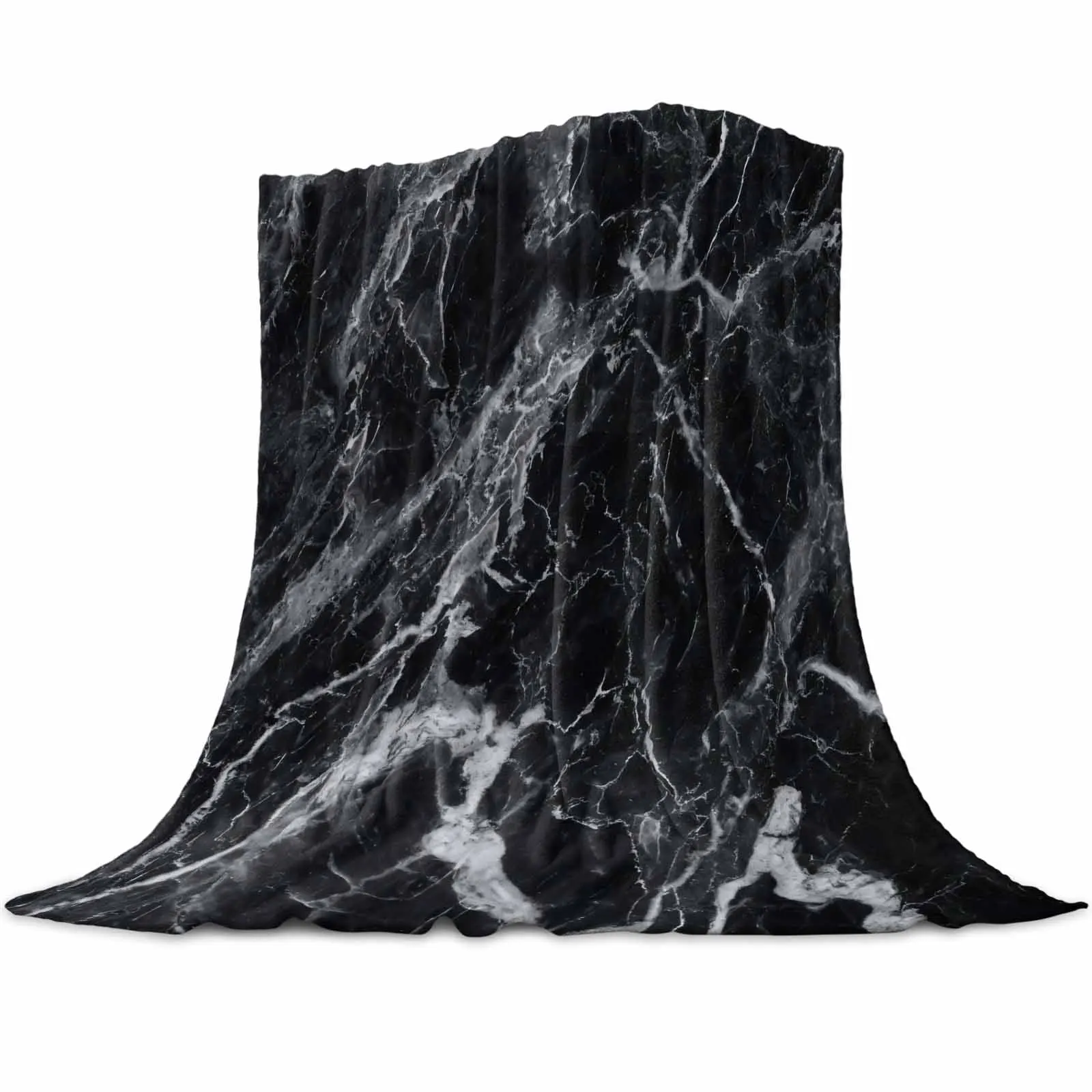Modern Style Black Marble Throws Blankets for Sofa Bed Winter Soft Plush Warm Family Friends Holiday Gifts
Modern Style Black Marble Throws Blankets for Sofa Bed Winter Soft Plush Warm Family Friends Holiday Gifts