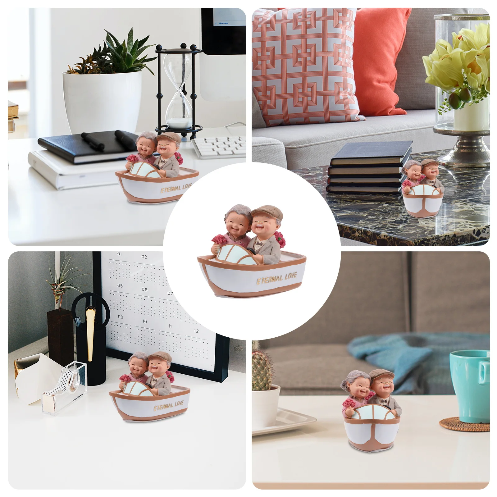 1Pcs Music Bell Elderly Couple Resin Ornament Romantic Desk Decoration Grandparent Figurines Decor Gift
1Pcs Music Bell Elderly Couple Resin Ornament Romantic Desk Decoration Grandparent Figurines Decor Gift