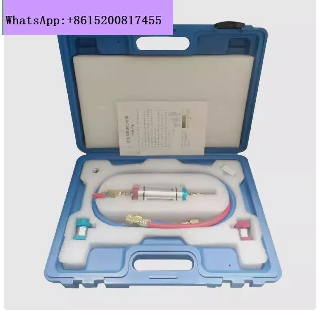 Automotive Air Conditioning Refrigerant Oil Analyzer Car A/C System Compressor Oil Filter Test Tool Refrigerant Oil Filler
Automotive Air Conditioning Refrigerant Oil Analyzer Car A/C System Compressor Oil Filter Test Tool Refrigerant Oil Filler