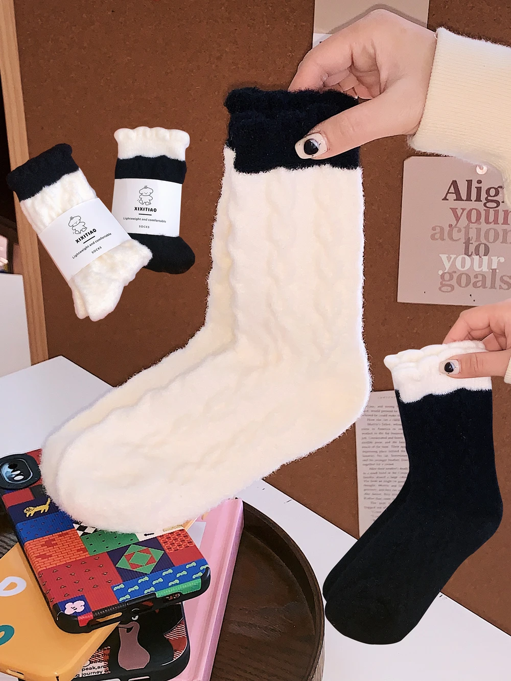 Plu Winter Warm Women's Mid-Calf Sos Cozy Sp Floor Slippers Tangled Hair Sle Home Comfortable Soft Fabric Stoings
Plu Winter Warm Women's Mid-Calf Sos Cozy Sp Floor Slippers Tangled Hair Sle Home Comfortable Soft Fabric Stoings