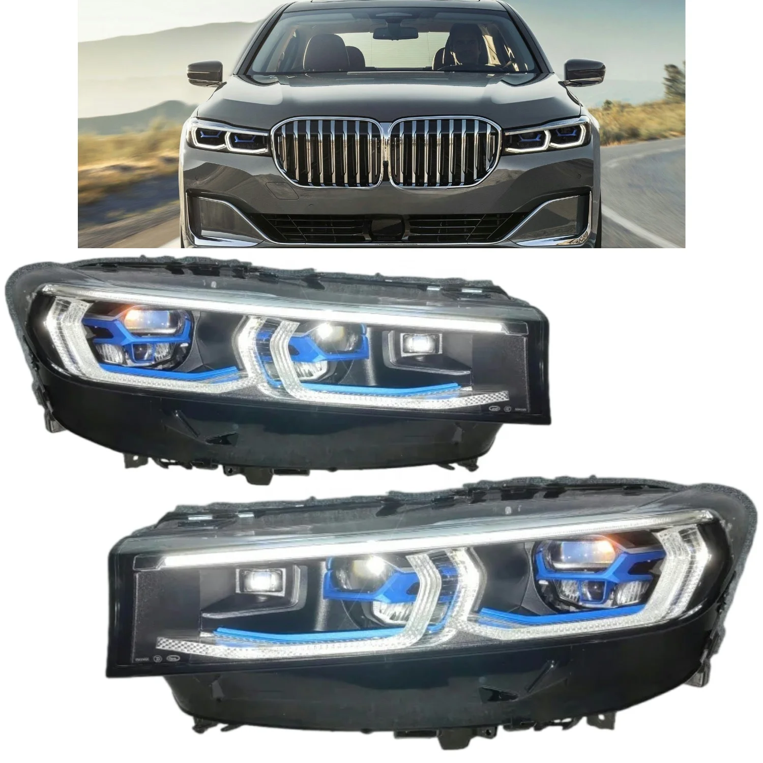 G11 G12 2019-2022 LED Headlight Assembly OEM Plug and Play Front Auto Lamp Parts
G11 G12 2019-2022 LED Headlight Assembly OEM Plug and Play Front Auto Lamp Parts