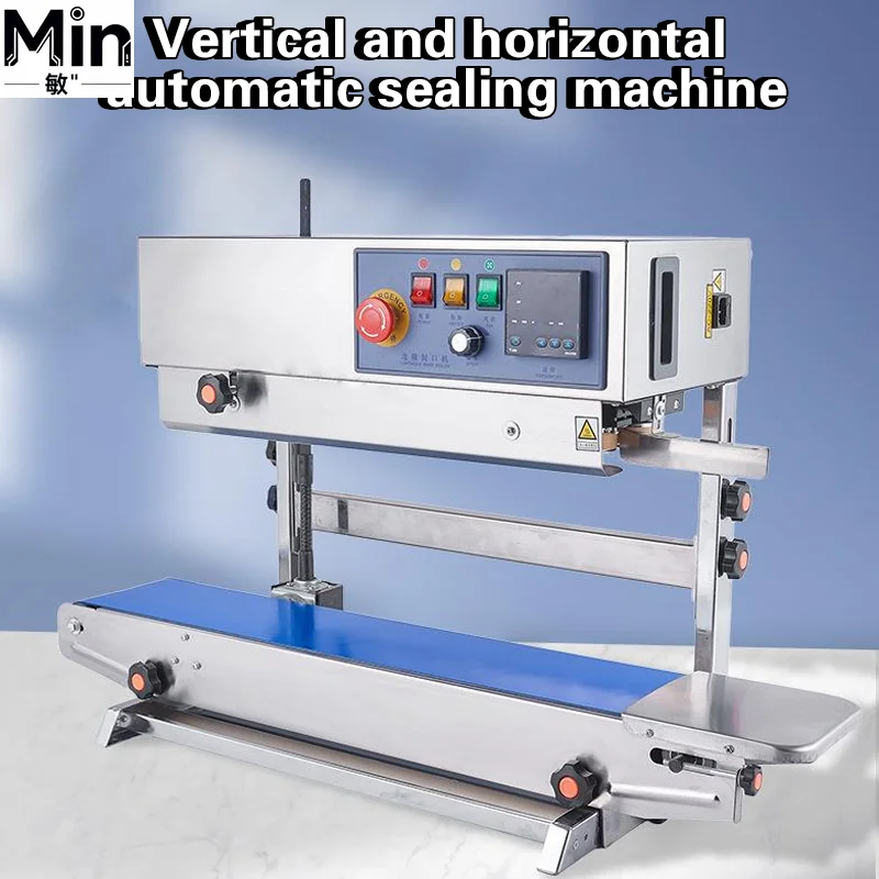 FR900 Vertical Stainless Steel Continuous Band Sealer Low Price for PVC PE Plastic Food Liquid Bag Sealing
FR900 Vertical Stainless Steel Continuous Band Sealer Low Price for PVC PE Plastic Food Liquid Bag Sealing