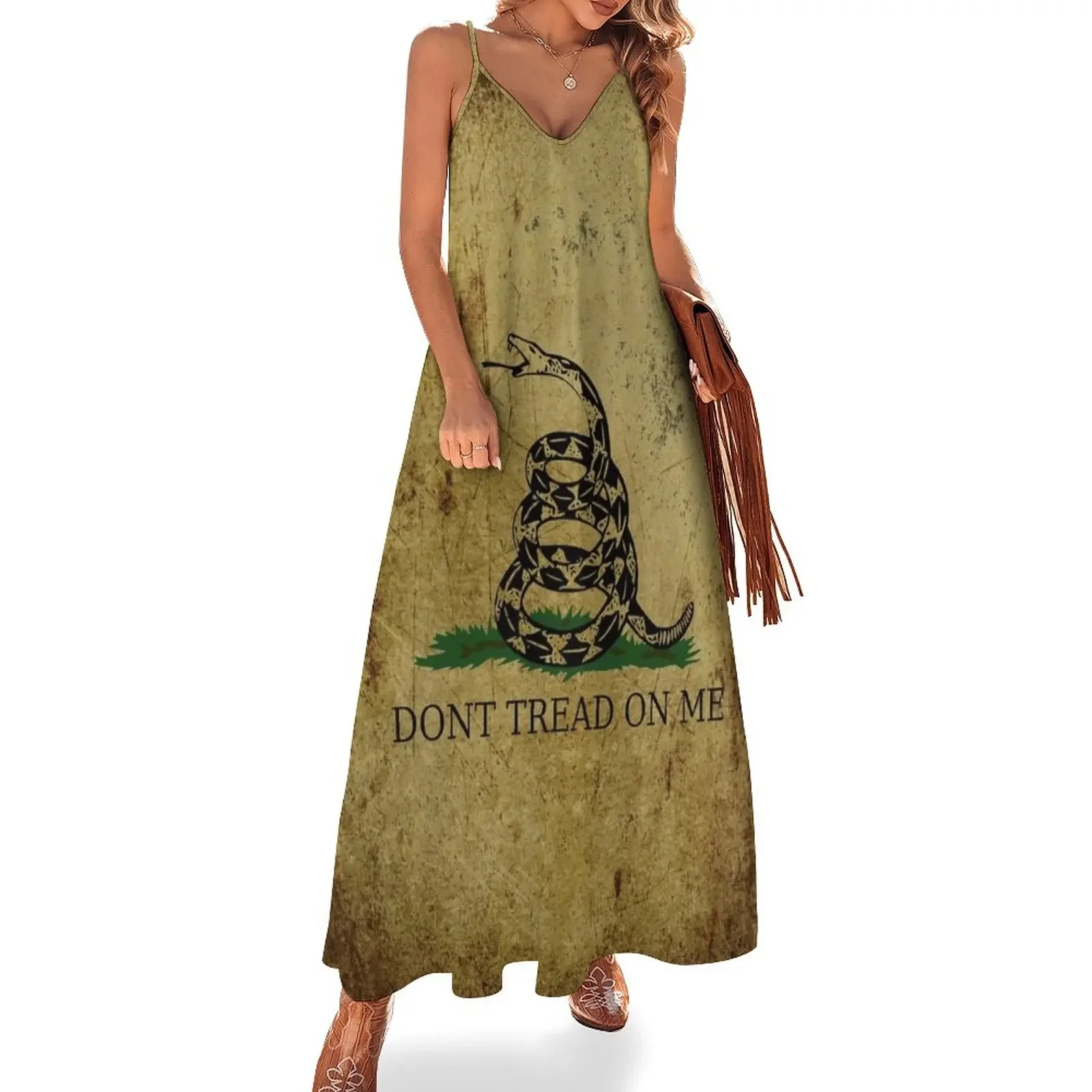 Don't Tread On Me Sleeveless Dress elegant dresses plus sizes Women's evening dress
Don't Tread On Me Sleeveless Dress elegant dresses plus sizes Women's evening dress