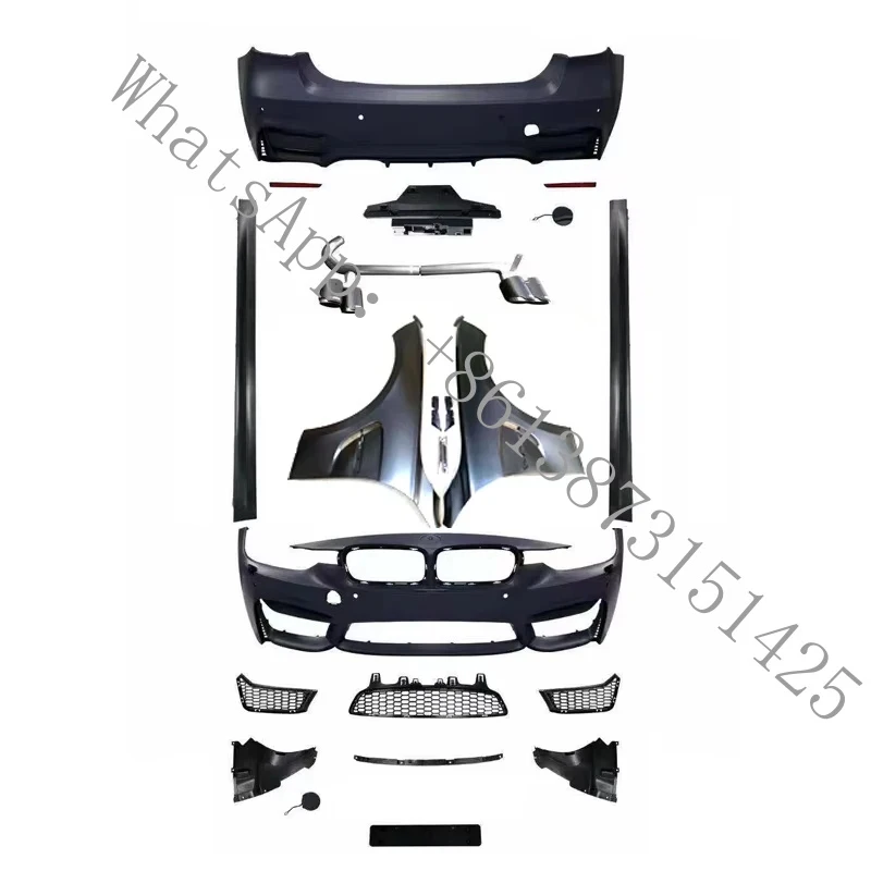 Suitable Universal Car Exterior Accessories, M3 Style, Front and Rear Bumpers, Side Skirts, Body Kits 3 Series F30 2012-
Suitable Universal Car Exterior Accessories, M3 Style, Front and Rear Bumpers, Side Skirts, Body Kits 3 Series F30 2012-