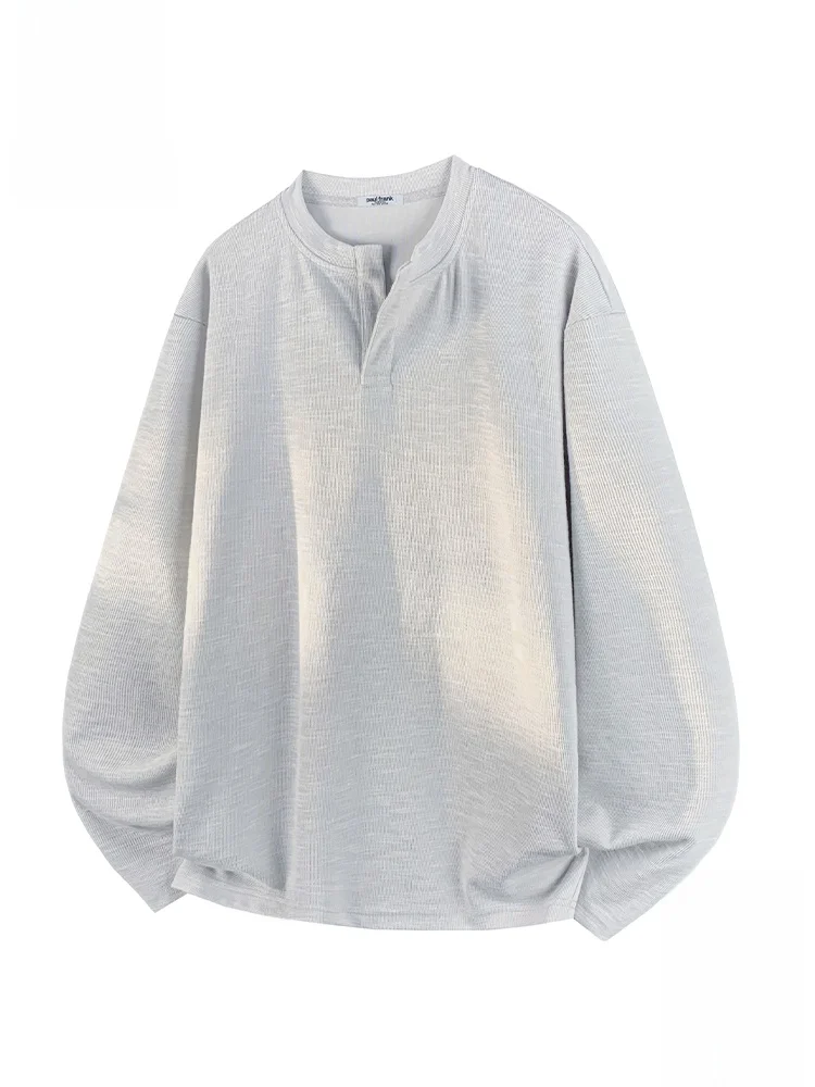 Мужская футболка Paul Frank свободного кроя с длинным рукавом и V-образным вырезом, повседневная, базовая, однотонная, осенняя, из смесового полиэстера, хлопка и спандекса
Мужская футболка Paul Frank свободного кроя с длинным рукавом и V-образным вырезом, повседневная, базовая, однотонная, осенняя, из смесового полиэстера, хлопка и спандекса