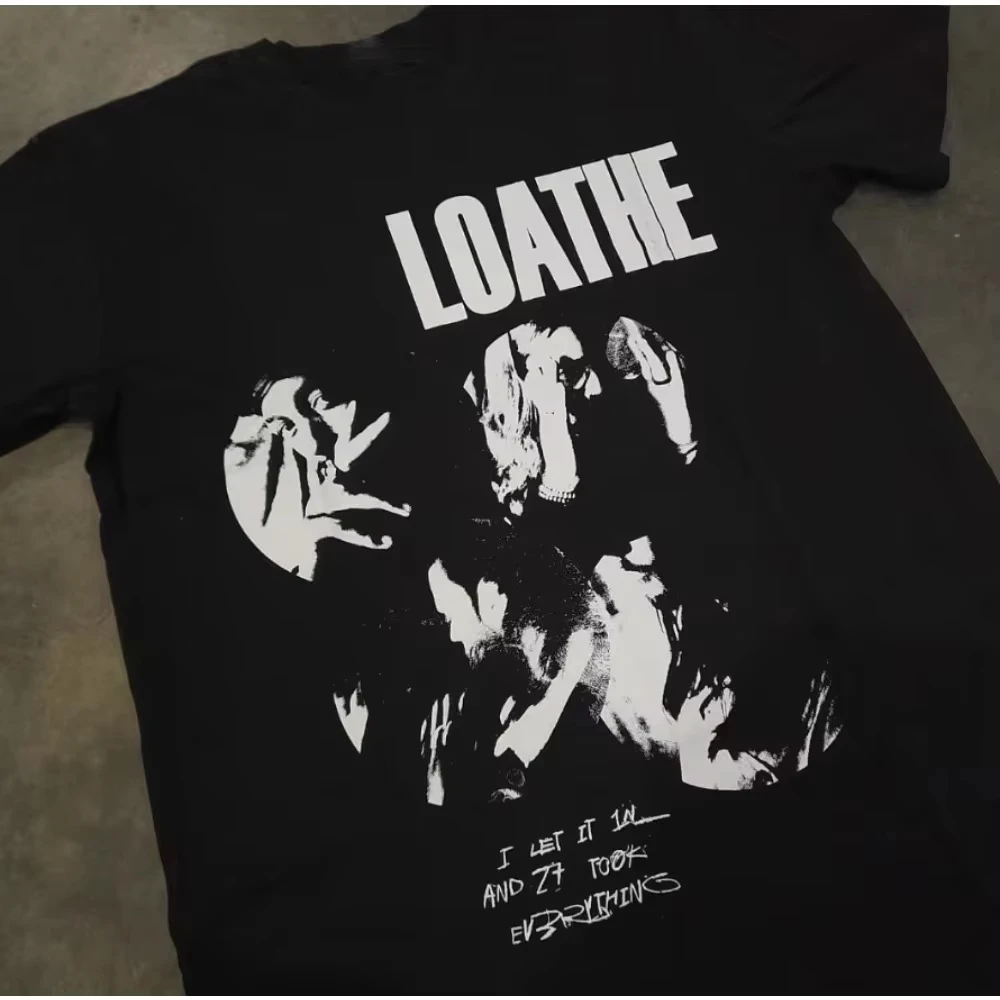 Vtg Loathe Band Music Lover Heavy Cotton T Shirt Men's Oversized Casual Short Sleeve Crew Neck Cotton Tee Fashion Street
Vtg Loathe Band Music Lover Heavy Cotton T Shirt Men's Oversized Casual Short Sleeve Crew Neck Cotton Tee Fashion Street